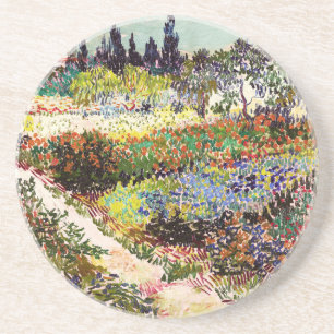 Van Gogh Fantastische Bergwelten am Arles Frische Getränkeuntersetzer