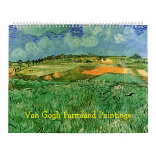 Van Gogh Farmland Kunst-Kalender Kalender