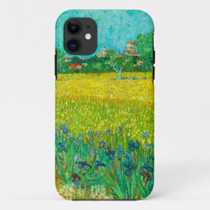 Van Gogh Field mit Irische in der Nähe von Arles Case-Mate iPhone Hülle