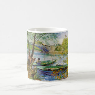 Van Gogh - Fischer am Pont de Clichy im Frühling Tasse
