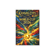Van Gogh Fluid Art Print Kansas City World Cup 