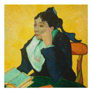 Van Gogh - Frau Joseph-Michel Ginoux, Poster