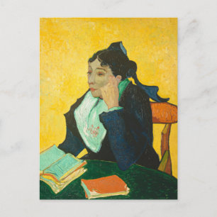Van Gogh - Frau Joseph-Michel Ginoux, Postkarte
