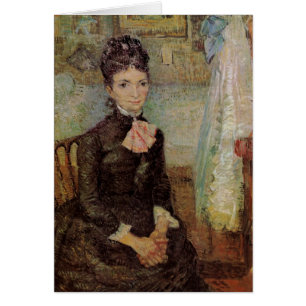 Van Gogh, Frau sitzt neben einer Wiege, Vintage-Ku