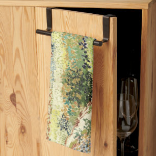 Van Gogh Garden in Arles 1888 Geschirrtuch