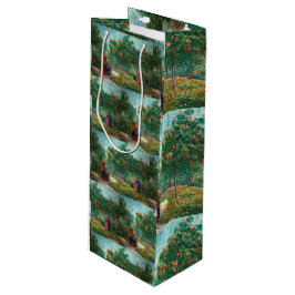Van Gogh Garden in Montmartre Geschenktüte Für Weinflaschen