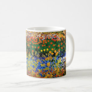 Van Gogh - Garten in Arles (auch Blühgarten genann Kaffeetasse