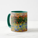 Van Gogh - Garten in Arles (auch Blühgarten genann Tasse<br><div class="desc">Garten in Arles (auch Blütengarten genannt),  berühmtes Gemälde von Vincent van Gogh</div>