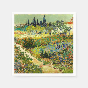 Van Gogh - Garten in Arles Serviette