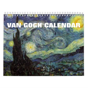 Van Gogh Gemälde Art Kalender