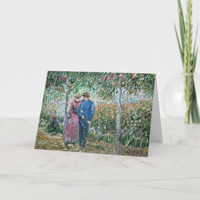 Van Gogh Gemälde Birthday Karte (Vorderseite)