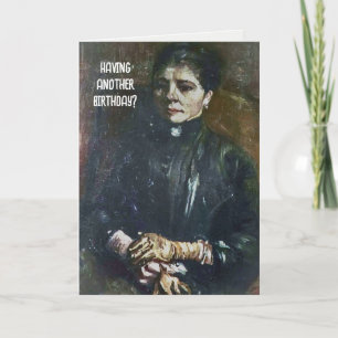 Van Gogh Gemälde für den Spaß zum Geburtstag Karte