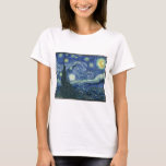 Van Gogh Gemälde:Starry Night Van Gogh T-Shirt<br><div class="desc">Genießen Sie jederzeit die Schönheit der Vincent Van Gogh Gemälde. Eines der bekanntesten Gemälde,  Starry Night Van Gogh ist ein klassisches Meisterwerk. Jetzt können Sie Vincent Van Gogh Starry Night jederzeit genießen.</div>