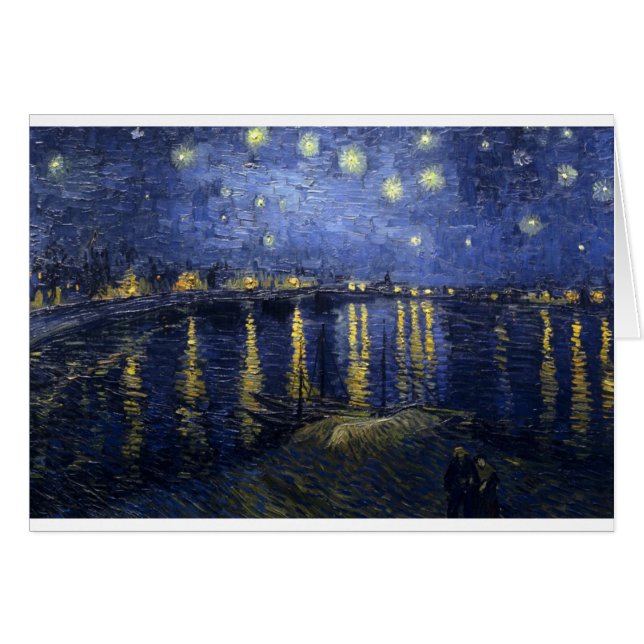 Van Gogh Gemälde: Sternenklare Nacht Van Gogh (Vorderseite (Horizontal))