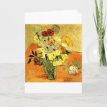 Van Gogh Gemälde Whimsischer Blütenbau Blume Karte<br><div class="desc"></div>