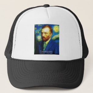 Van Gogh "Gewissenskompass" Zitat Geschenke T-Shir Truckerkappe