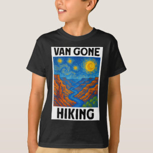 Van Gogh Grand Canyon Wandern Lustig Grand Canyon T-Shirt