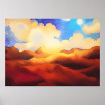 Van Gogh Grass Field und schöne Landschaft