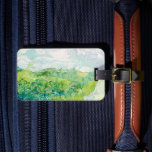 Van Gogh Green Wheat Fields Auvers. Impressionismu Gepäckanhänger<br><div class="desc">Van Gogh "Green Wheat Fields,  Auvers" Gepäckanhänger. Sommergrüne Impressionismus Kunst.</div>