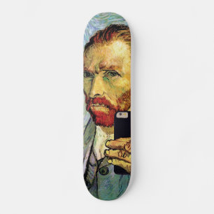 Van Gogh Handy Selfie Selbstportrait Spoof Skateboard