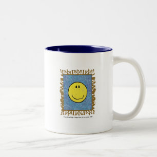 van Gogh Happy Geface Zweifarbige Tasse