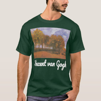 Van Gogh Herbstlandschaft Retro Vintag Van Gogh T-Shirt