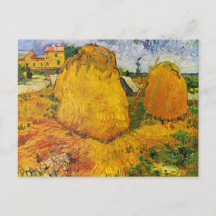 Van Gogh - Hystacks in der Provence Postkarte