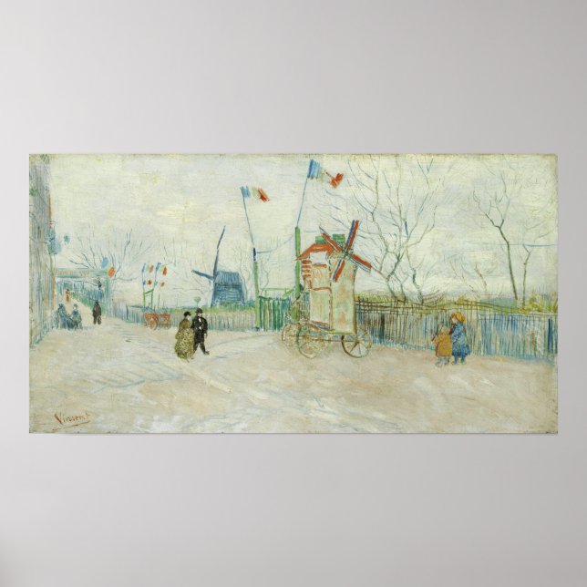 Van Gogh - Impasse des Deux Frères Poster (Vorne)