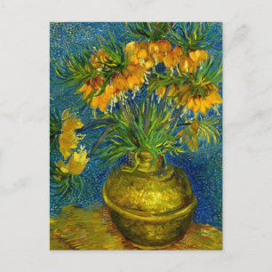Van Gogh Imperial Fritillaries Feiertagspostkarte