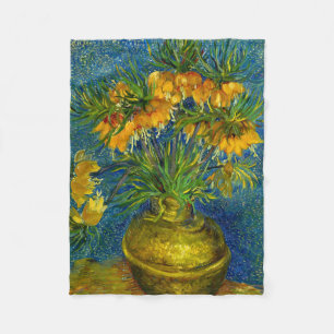 Van Gogh Imperial Fritillaries Fleecedecke