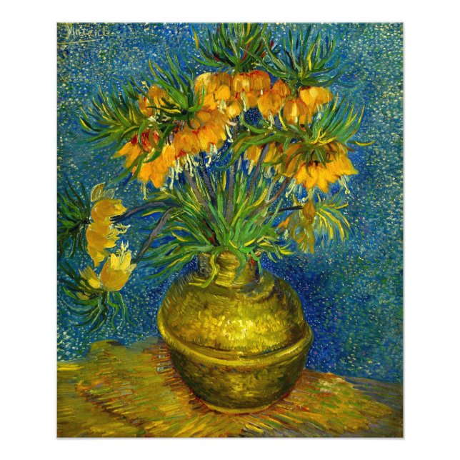 Van Gogh Imperial Fritillaries Fotodruck (Vorne)