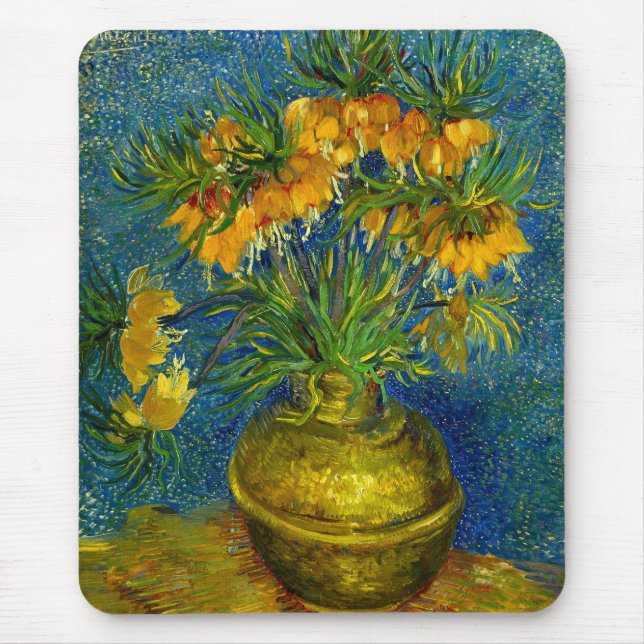 Van Gogh Imperial Fritillaries Mousepad (Vorne)