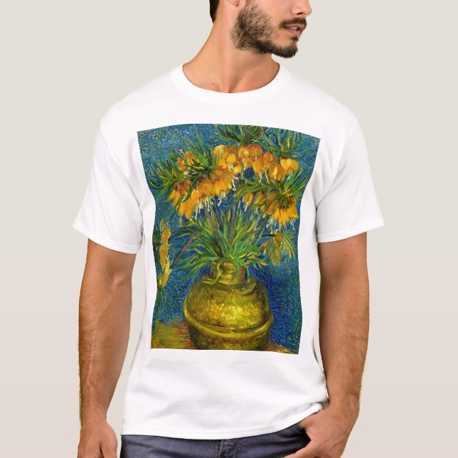 Van Gogh Imperial Fritillaries T-Shirt (Vorderseite)