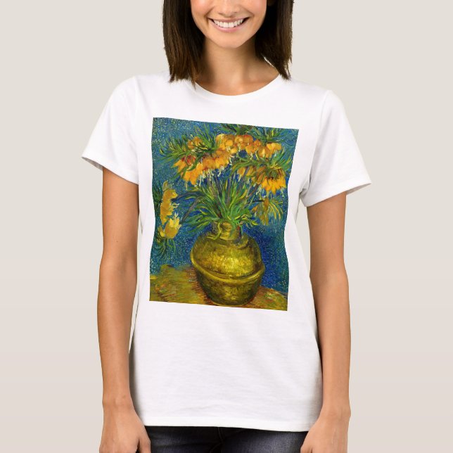 Van Gogh Imperial Fritillaries T-Shirt (Vorderseite)