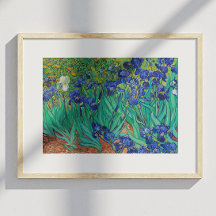 Van Gogh Ire. Blauer Vintager Impressionismus