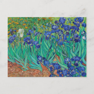 Van Gogh Ire. Blauer Vintager Impressionismus Postkarte