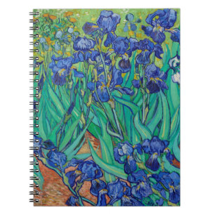 Van Gogh Ire. Blumenimpressionismus Notizblock