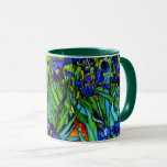 Van Gogh - Ire, Kunstmalerei Tasse<br><div class="desc">Irische,  lebendige Blumenmalerei von Vincent van Gogh</div>