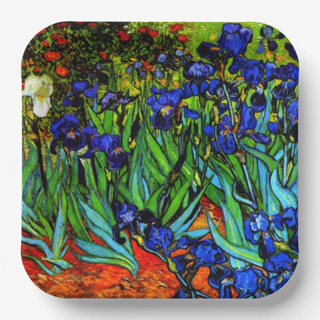Van Gogh - Ire, Pappteller (Vorderseite)