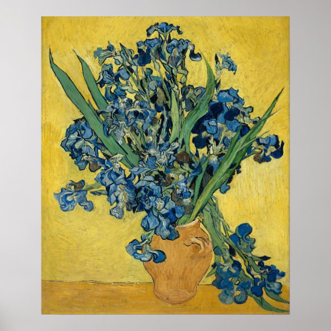 van Gogh Iris Classic Blumenbilder Poster (Vorne)