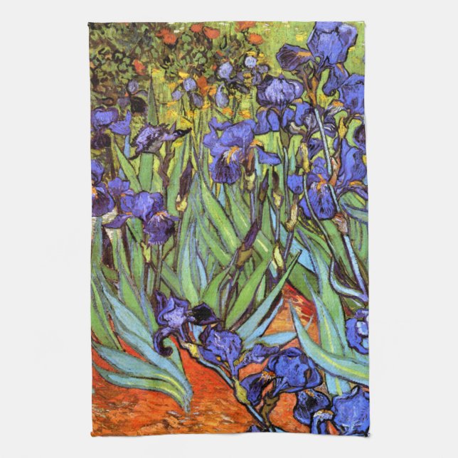 Van Gogh: Iris Handtuch (Vertikal)