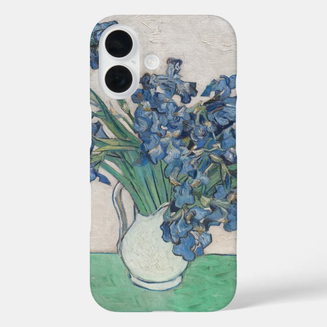 Van Gogh Iris Vase Malerei Impressionismus Case-Mate iPhone Hülle (Rückseite)