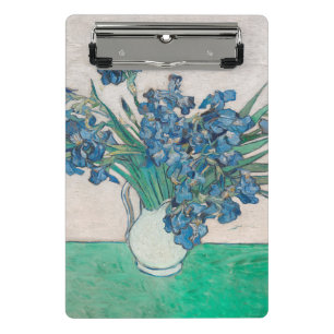 Van Gogh Iris Vase Malerei Impressionismus Mini Klemmbrett