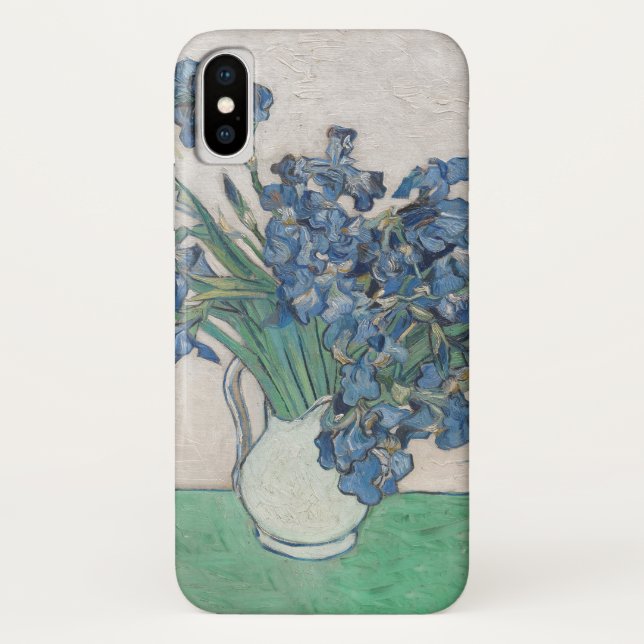 Van Gogh Iris Vasenmalerei Impressionismus Case-Mate iPhone Hülle (Rückseite)