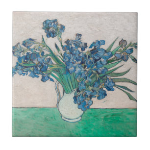 Van Gogh Iris Vasenmalerei Impressionismus Fliese