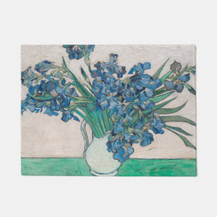 Van Gogh Iris Vasenmalerei Impressionismus Fußmatte