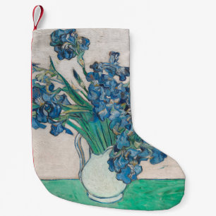 Van Gogh Iris Vasenmalerei Impressionismus Kleiner Weihnachtsstrumpf