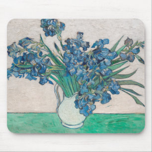 Van Gogh Iris Vasenmalerei Impressionismus Mousepad