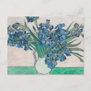 Van Gogh Iris Vasenmalerei Impressionismus Postkarte