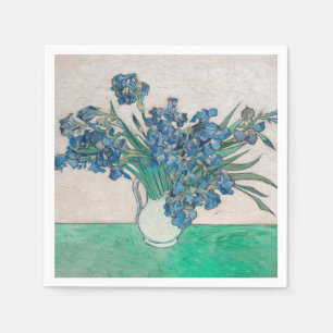 Van Gogh Iris Vasenmalerei Impressionismus Serviette